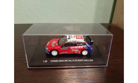 Citroen Xsara WRC #3 Rally Monte Carlo 2004, масштабная модель, Altaya Rally, scale43, Citroën