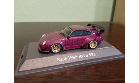Porsche 911 (993) Rauh Welt RWB, масштабная модель, Schuco, 1:43, 1/43