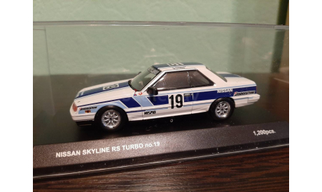 Nissan Skyline RS Turbo  #19, масштабная модель, Kyosho, 1:43, 1/43