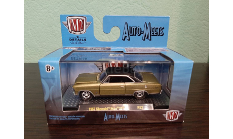 Chevrolet Nova SS 1967, масштабная модель, M2 Machines, scale64