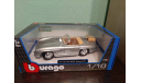 Mercedes-Benz 300 SL 1957, масштабная модель, BBurago, scale18