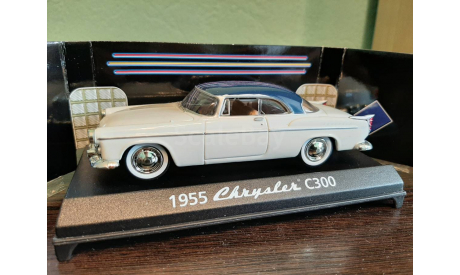 Chrysler C300 1955, масштабная модель, MotorMax, 1:43, 1/43