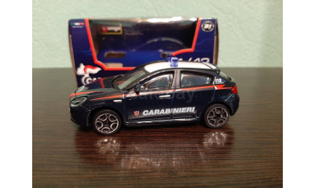 Alfa Romeo  GIULIETTA CARABINIERI 2010, масштабная модель, BBurago, scale43