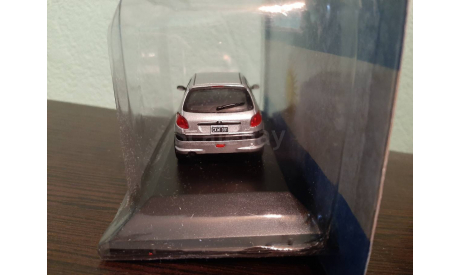 Peugeot 206 XS 1999, масштабная модель, Altaya, scale43