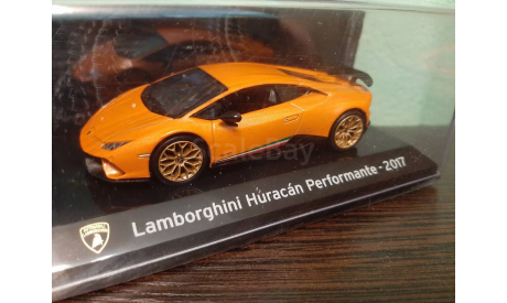 Lamborghini Huracan PERFORMANTE 2017, масштабная модель, Altaya Supercars, scale43