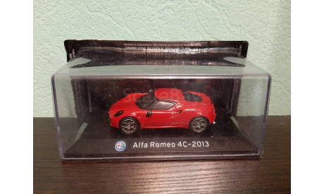 ALFA ROMEO 4C 2013, масштабная модель, Altaya Supercars, scale43