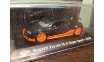 Bugatti Veyron 16.4 Super Sport 2010, масштабная модель, Altaya Supercars, 1:43, 1/43