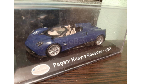 Pagani Huayra ROADSTER 2017, масштабная модель, Altaya Supercars, scale43