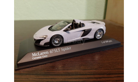 McLaren 675LT Spider, масштабная модель, Minichamps, 1:43, 1/43