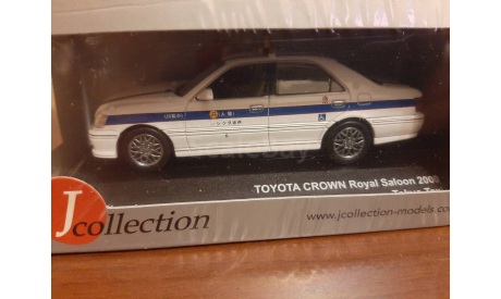 Toyota CROWN 2006 Tokyo Taxi, масштабная модель, J-Collection, scale43