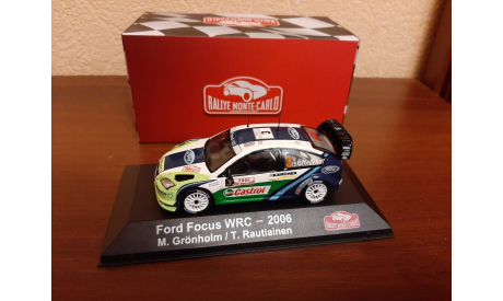 Ford Focus WRC #3 Rally Monte Carlo 2006, масштабная модель, Atlas, scale43