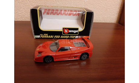 Ferrari F50  Made in Italy, масштабная модель, BBurago, scale43