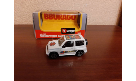 Suzuki Vitara Raid  Made in Italy, масштабная модель, BBurago, 1:43, 1/43