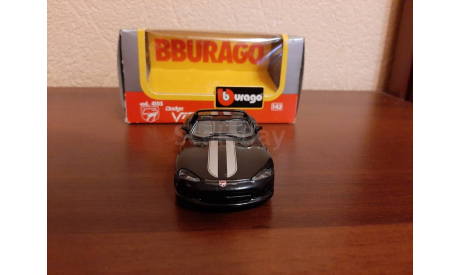 Dodge Viper RT/10   Made in Italy, масштабная модель, BBurago, scale43