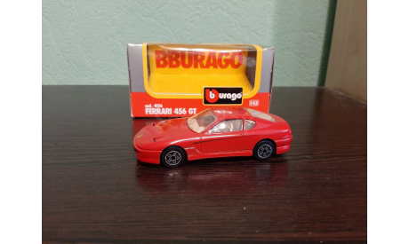 Ferrari 456 GT  Made in Italy, масштабная модель, BBurago, scale43