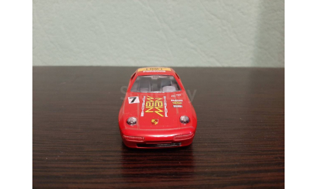 Porsche 928 S4  #7  Made in Italy, масштабная модель, BBurago, scale43