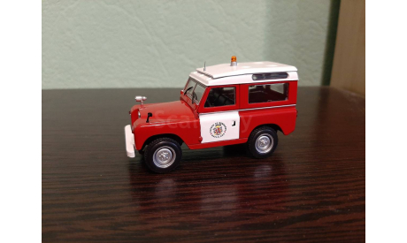 Land Rover II Bomberos-Fire Brigade *Barcelona*, масштабная модель, Altaya, 1:43, 1/43