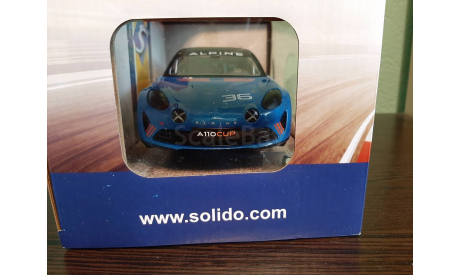 Alpine A110 Cup, масштабная модель, Solido, scale18