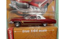 Cadillac Coupe DeVille  1976, масштабная модель, ERTL (Auto World), scale64