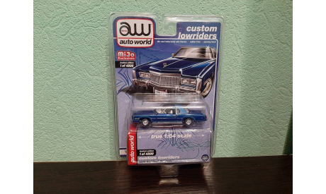 Cadillac Eldorado 1975, масштабная модель, ERTL (Auto World), scale64