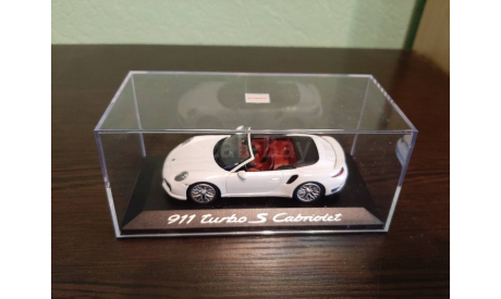 Porsche 911 (991) Turbo Cabriolet 2013, масштабная модель, Minichamps, scale43