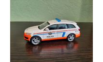 Полицейские Машины Мира №28 Audi Q7, журнальная серия Полицейские машины мира (DeAgostini), Полицейские машины мира, Deagostini, scale43