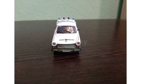 Полицейские Машины Мира №23 Trabant 601, журнальная серия Полицейские машины мира (DeAgostini), Полицейские машины мира, Deagostini, scale43