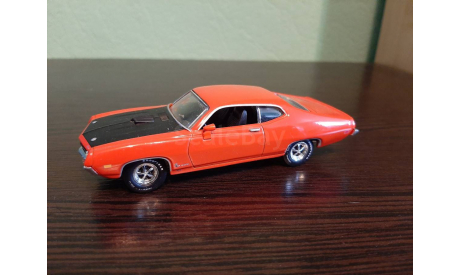 Ford Torino Cobra 1970, масштабная модель, ERTL (Auto World), scale43