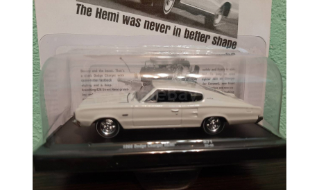 Dodge Charger HEMI 1966, масштабная модель, M2 Machines, 1:64, 1/64