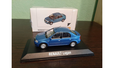 Renault Logan 2005, масштабная модель, Norev, scale43