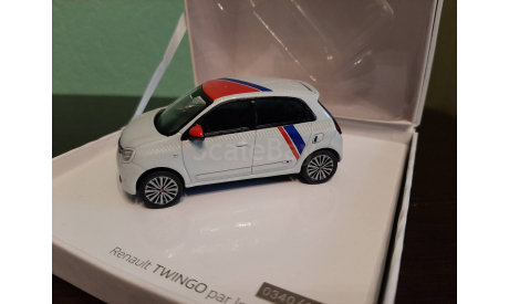 Renault Twingo  Le Coq Sportif 2019, масштабная модель, Norev, 1:43, 1/43