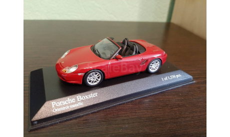 Porsche Boxster 2002, масштабная модель, Minichamps, scale43