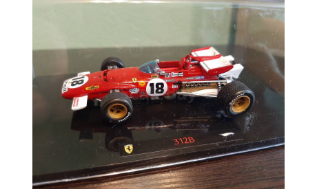 Ferrari F1 312B #18 J.Ickx GP Canada 1970, масштабная модель, Hot Wheels Elite, 1:43, 1/43