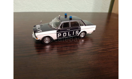 Полицейские Машины Мира №77 Volvo 164, журнальная серия Полицейские машины мира (DeAgostini), Полицейские машины мира, Deagostini, scale43