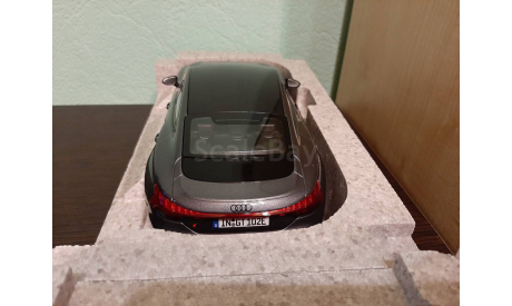 Audi RS e-tron GT 2021 anthrazit, масштабная модель, Norev, scale18