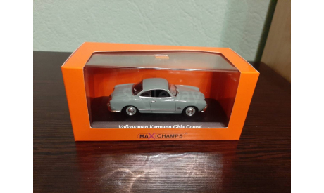 Volkswagen Karmann Ghia Coupe 1955, масштабная модель, Minichamps, 1:43, 1/43