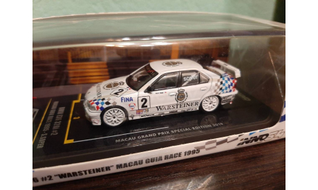 BMW E36 3201 #2 *Warsteiner* Macau, масштабная модель, Inno Models, scale64