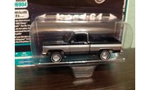 Chevrolet Silverado 10 Fleetside 1982 dark blue, масштабная модель, ERTL (Auto World), 1:64, 1/64