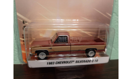 Chevrolet Silverado C-10 1983, масштабная модель, Greenlight Collectibles, scale64