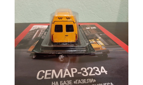 Автолегенды СССР №246 СемАР-3234, журнальная серия Автолегенды СССР (DeAgostini), Автолегенды СССР журнал от DeAgostini, scale43