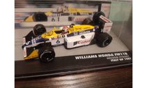 Williams FW11B #6 Nelson Piquet 1987, масштабная модель, Altaya F1, 1:43, 1/43