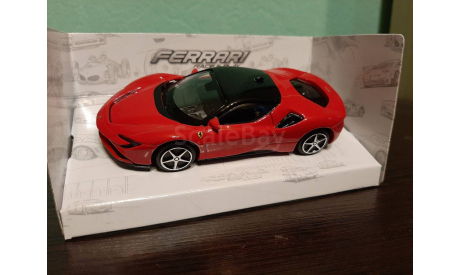 Ferrari SF90 Stradale, масштабная модель, BBurago, scale43