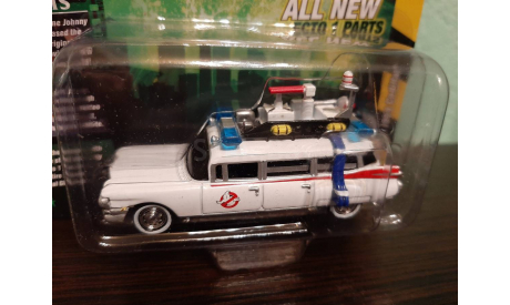 Cadillac Eldorado 1959  *Ghostbusters* Ecto 1, масштабная модель, Johnny Lightning, scale64