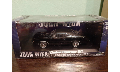 Dodge Charger R/T  John Wick  1968, масштабная модель, Greenlight Collectibles, scale43