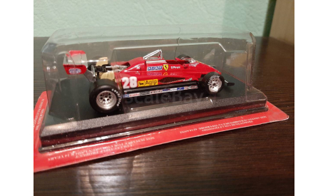 Ferrari 126C2 #28 1982  Didier Pironi, масштабная модель, Altaya F1, scale43