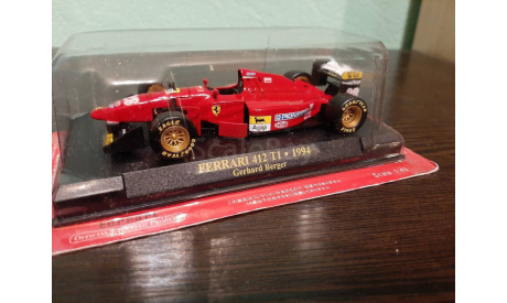 Ferrari 412T1 #28 1994 Gerhard Berger, масштабная модель, Altaya F1, scale43