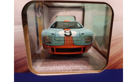 Ford GT40 Gulf #9 победитель 24h LeMans 1968, масштабная модель, Solido, 1:18, 1/18