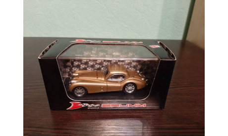 jaguar xk120 Linas-Monthlery 1948, масштабная модель, Brumm, scale43
