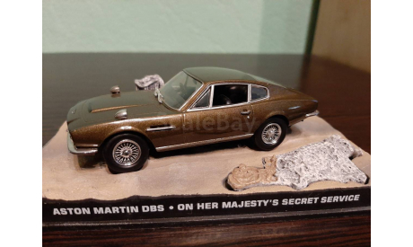 Aston Martin DBS ’On Her Majesty’s Secret Service’, масштабная модель, The James Bond Car Collection (Автомобили Джеймса Бонда), scale43