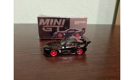 Toyota GR Supra, масштабная модель, Mini GT, scale43